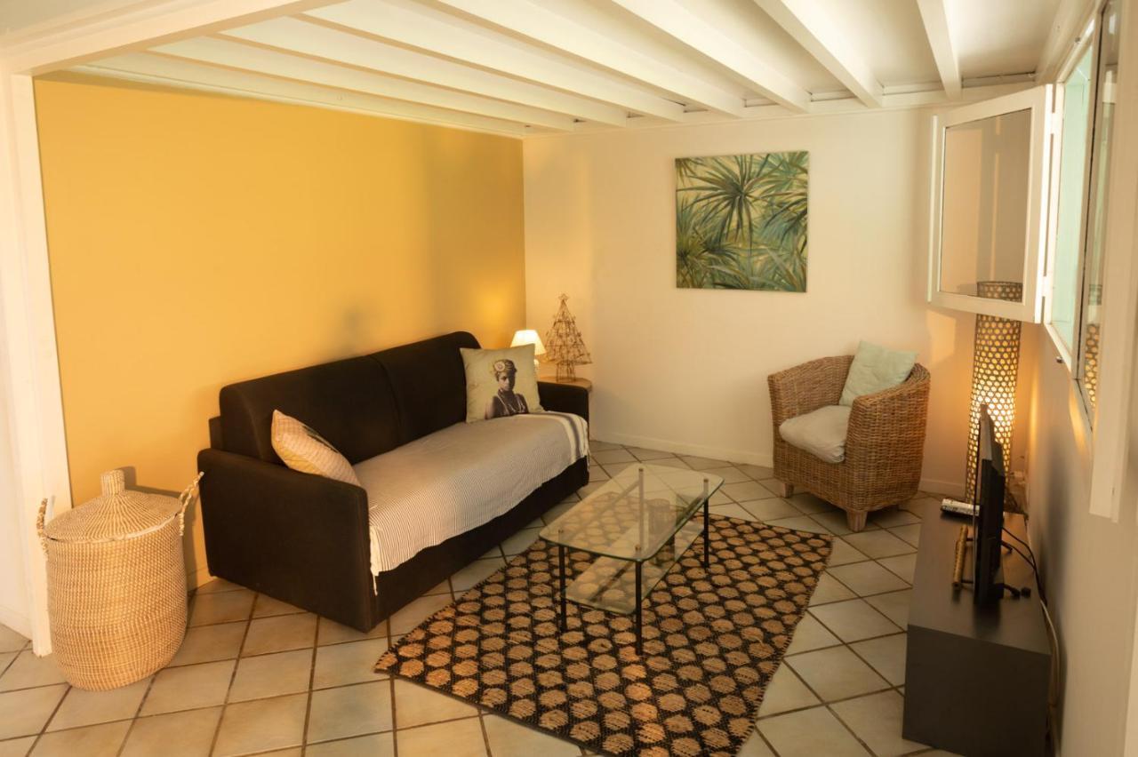 Jolie Case Creole, Lagon A Pied, Jardin Saint-Gilles-les Bains Esterno foto