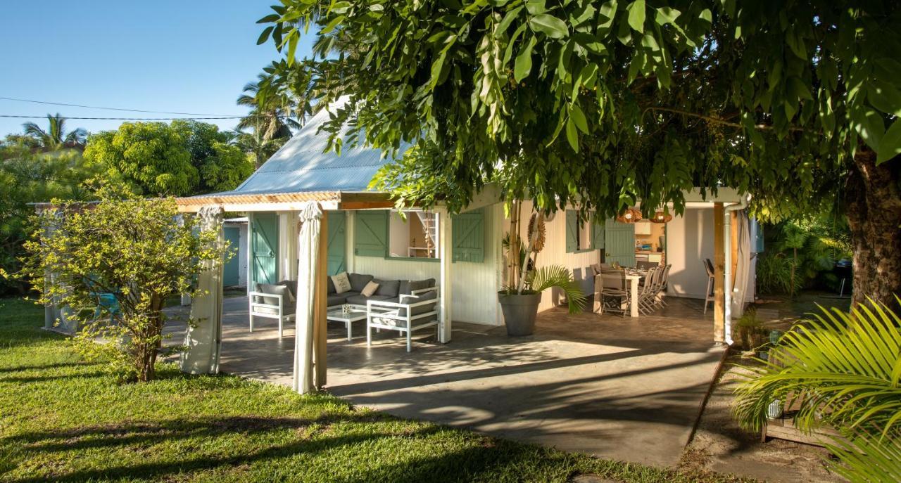 Jolie Case Creole, Lagon A Pied, Jardin Saint-Gilles-les Bains Esterno foto